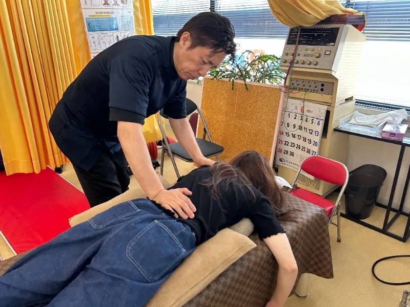 無理のない施術で身体をお手入れ