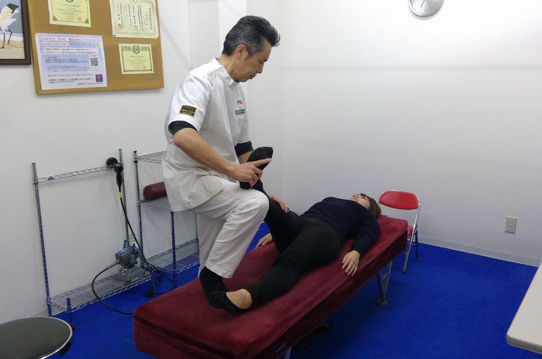 下肢施術